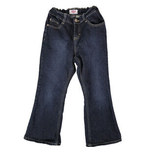 Oshkosh B’Gosh Girls Dark Denim Boot Cut Flare Jeans Size 8 Plus